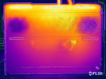 Испытание на прочность при воздействии поверхностных температур (нижняя сторона)