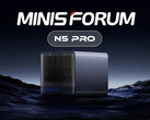 Minisforum N5 Pro появится позже, чем планировалось. (Источник изображения Minisforum - отредактировано)