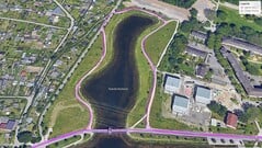 Тестовая поездка GNSS: путешествие вокруг озера