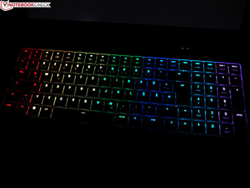 … и подсветка RGB