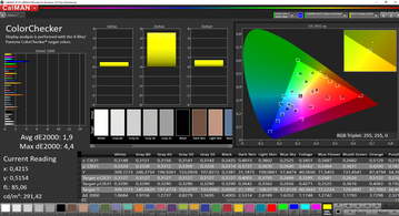 CalMAN: ColorChecker, наша калибровка