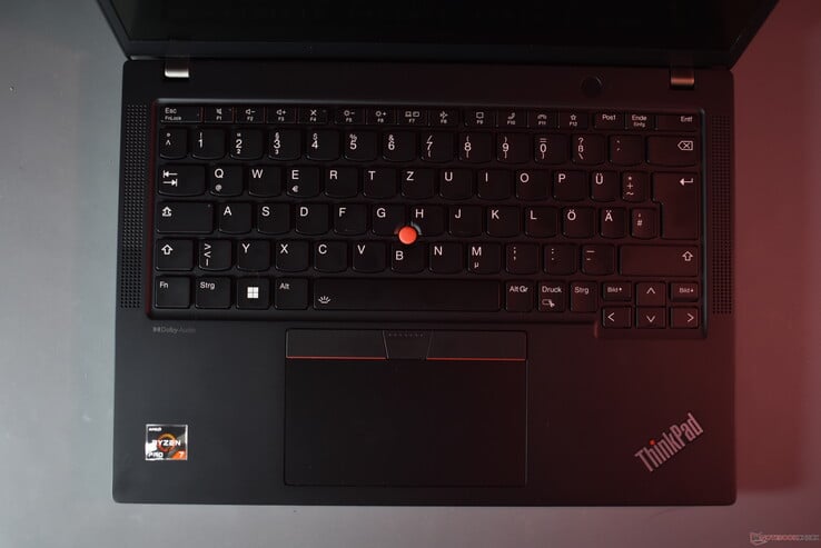Lenovo ThinkPad X13 Gen 4: Клавиатура