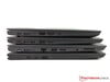 Сверху вниз: X280, X1 Carbon, T480s, X1 Yoga