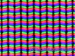 Четкая структура пикселей в режиме UHD+