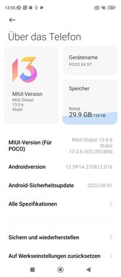 Xiaomi Poco X4 GT