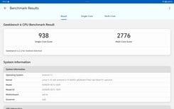 Оценка в Geekbench почти не снижается при переходе на стандартный режим вместо режима высокой производительности