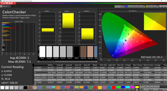 CalMAN ColorChecker (после калибровки)