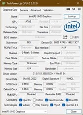 GPU-Z Intel GPU