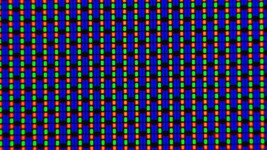 OLED-панель с субпиксельной структурой