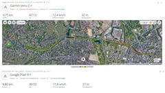 Garmin Venu 2 против Pixel 9