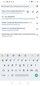 Клавиатура в вертикальном положении