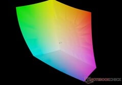 VivoBook S 14 OLED против sRGB