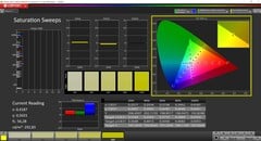 CalMAN Saturation Sweeps