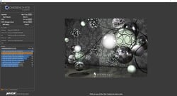 Оценка в многопоточном тесте Cinebench R15 при питании от батареи